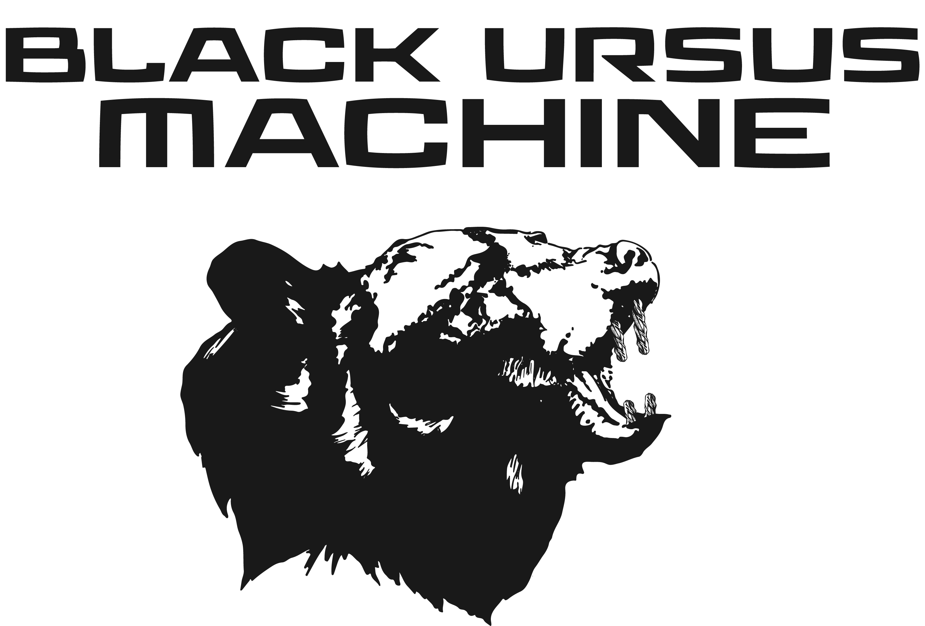 Black Ursus Machine name and logo